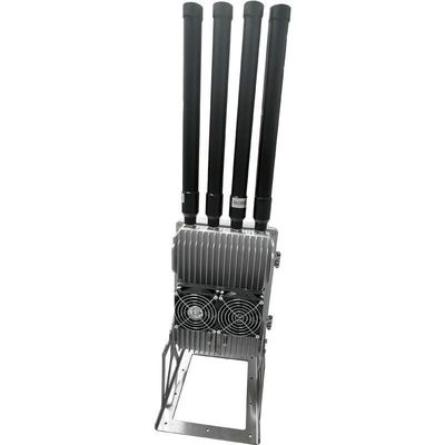 comprar Sistema de supressão de sinal de banda 4 do UAV 700-1200MHz com ventilador de resfriamento Fabricação em linha