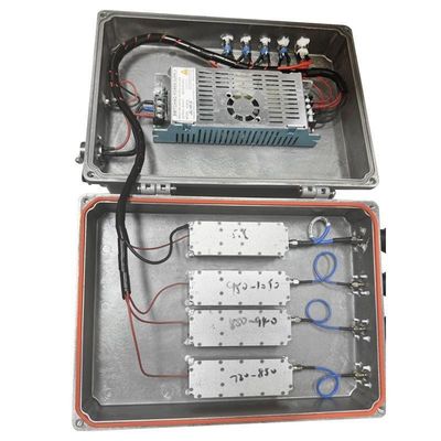 Counter UAV 4 Band Signal Suppressor System 700-1200MHz With Cooling Fan