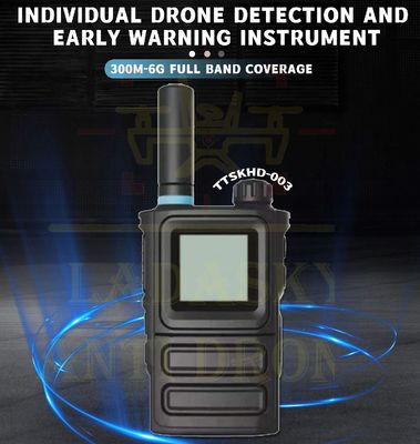 comprar Detector de drones portáteis de 300-6000MHz Detecção de UAV portátil com receptor híbrido analógico digital Fabricação em linha