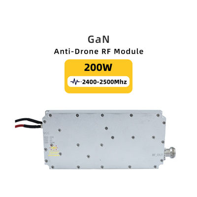 comprar 2400-2500mhz 200W ganho de alta alta potência GaN Anti-Módulo para FPV Anti Drone Sistema C-Uas Mavic 3 Autel Fpv Ua Polônia RF Modulo Fabricação em linha
