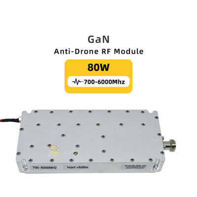 comprar 700-6000Mhz 80w Larga banda Lora GaN Modulação Digital Anti FPV Modulo de Amplificador de Potência Contador Mavic Fabricação em linha