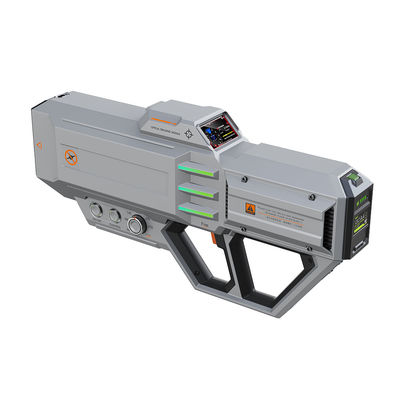 comprar Dispositivo de detecção e interferência de drones em forma de arma portátil 600MHz-6GHz Banda de freqüência completa de varredura 3KM alcance eficaz Fabricação em linha