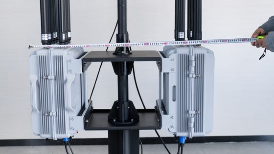 comprar Dispositivo fixo de detecção e bloqueio de drones de banda completa 70MHz-6GHz com 1 N de super interferência, detecção a 10km e bloqueio a 3km de distância Fabricação em linha