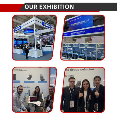 10.1-inch Touch Screen Portable Drone Detector with 1080P Resolution and 100W Power Consumption for Full-Band UAV Detection