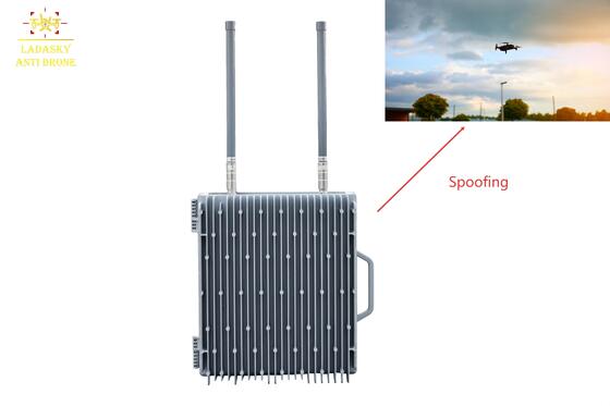 Factory Direct GNSS Spoofer with 5km-20km Customizable Range for Anti-Drone Systems Supporting GPS, BDS, GLONASS, Galileo and IP65 Protection
