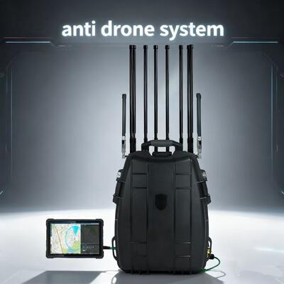 comprar Mochila portátil 2-em-1 Anti-Drone de interferência de 3KM, 100MHz 6GHz Full Bands Detector & Jammer para GPS/2.4G/5.2G/5.8G FPV C-UAV System Solution Dji Fabricação em linha