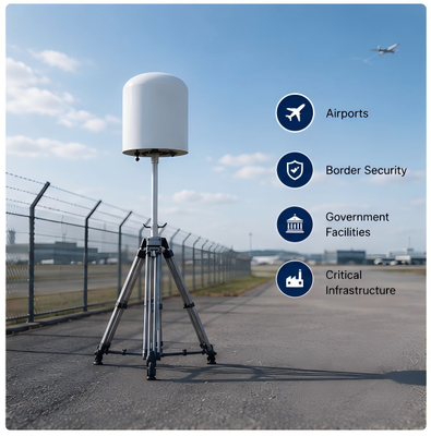 comprar Detector de Drones Estacionário Equipamento de Localização de UAV LDSK-D01 Fabricação em linha