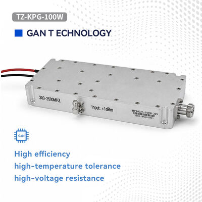 Comprar Módulo amplificador de potência rf, 300-2500mhz, 100w, amplificador de alta potência, 32v, fonte dc para testes de laboratório rf, conectores rf personalizados suportados Fabricação em linha