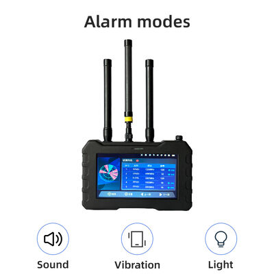 Detector de Drone Portátil SkySentry Pro com Alcance de Detecção de 1,5 km, Frequência de 100 MHz-6 GHz e Captura de Vídeo em Tempo Real para Vigilância Tática